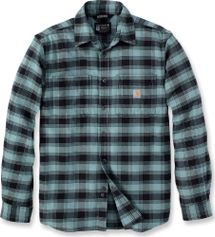 Carhartt Rugged Flex Relaxed Fit Midweight Flannel Long-sleeve Plaid Shirt Herrenhemd für Outdoor Aktivitäten