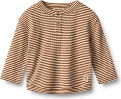 Wheat T-shirt Long Sleeve Osvald Jungen Longsleeve für Freizeit und Outdooraktivitäten