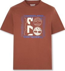 Timberland Mens "double Logo" Short Sleeve Graphic Tee Herren T-Shirt für sämtliche Outdoor Aktivitäten