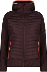CMP Woman Jacket Hybrid FIX Hood Kunstfaser Isolationsjacke für Damen