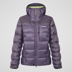 Berghaus MTN Arete Ultra Daunen-Hoody für Damen - Lila Daunenjacke für Damen