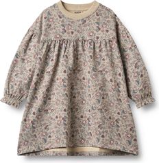 Wheat Sweat Dress Long Sleeve Lilja
