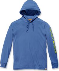 Carhartt Force Fishing Graphic Long-sleeve Hooded T-shirt