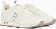EA7 Sneaker Black AND White Carbon Nubuck Pu+shiny MESH+2M Reflex Pu+tpu Unisex Freizeitschuhe