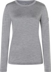 Super.Natural W Casual RIB BIO J LS Damen Longsleeve für Freizeit und Outdooraktivitäten