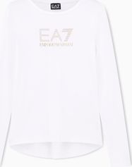 EA7 Train Evolution W Tee LS - Train Evolution W Tee LS Damen Longsleeve für Freizeit und Outdooraktivitäten