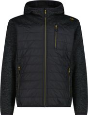CMP MAN Fleece Jacket Hybrid FIX Hood Herren Freizeitjacke