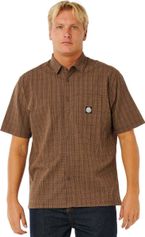 RipCurl Premium Surf Check Short Sleeve Herren T-Shirt für sämtliche Outdoor Aktivitäten