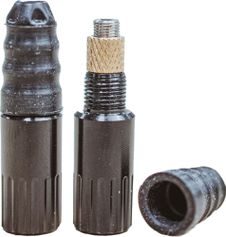 Schwalbe Schwalbe Maxflow SV Adapter (ein Paar 100mm mit Gummikappe)