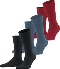Falke Family 3-Pack Herren Socken Herren Trekking & Wandersocken