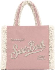 MC2 Saint Barth Vanity Mini Shearling Small Bag With Strap