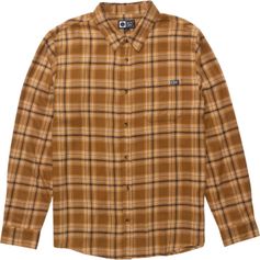 Salty Crew Early Bird Flannel Herrenhemd für Outdoor Aktivitäten