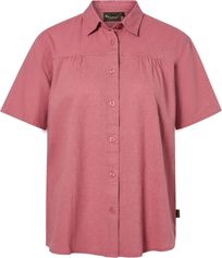 Pinewood Värnamo Hemp mix Women Short Sleeve Shirt Damenhemd für Outdoor Aktivitäten