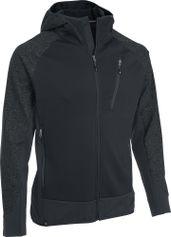 MAUL Sport Gletscherprinz - Fleecejacke m. Kapuze Herren Midlayer für Outdoor Aktivitäten
