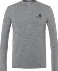 Super.Natural M Toni Brush LS Herren Midlayer für Freeski oder Skitouren