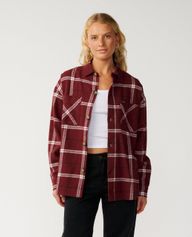 RipCurl Venture Flannel Shirt Damenhemd für Outdoor Aktivitäten