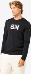 Super.Natural M Cross Country Logo LS Herren Longsleeve für Freizeit und Outdooraktivitäten