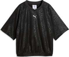 Puma Sport Animal Relaxed AOP Jersey Damen T-Shirt für sämtliche Outdoor Aktivitäten