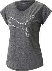 Puma Train Favorite Heather Cat Tee Damen Laufshirt