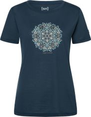 Super.Natural W Ornament Tee Damen T-Shirt für sämtliche Outdoor Aktivitäten