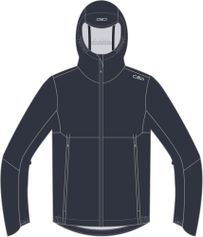 CMP MAN Jacket FIX Hood Herren Skitourenjacke