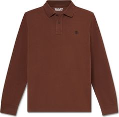 Timberland Mens LS Pique Polo Herren Poloshirt