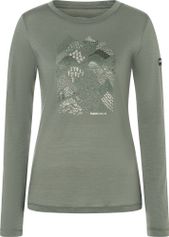 Super.Natural W Hilly LS Damen Midlayer für Freeski oder Skitouren