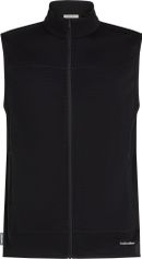 Icebreaker Men Merino Blend 300 Realfleece Descender Vest Herren Laufweste