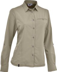 MAUL Sport Hochalm UV50 - SP - 1/1 Bluse uni Elastisch Damenhemd für Outdoor Aktivitäten
