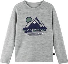 Reima Wool Long Sleeve T-shirt, Viisas Kinder Longsleeve für Freizeit und Outdooraktivitäten
