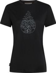 Icebreaker Women Merino 150 Tech Lite Short Sleeve Tee Hike Path Damen T-Shirt für sämtliche Outdoor Aktivitäten