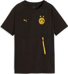 Puma BVB Pumatech Pocket Tee Jr Unisex T-Shirt für sämtliche Outdoor Aktivitäten