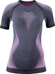 Uyn Woman Evolutyon Underwear Shirt Short Sleeve MELANGE Damen Langlaufunterwäsche