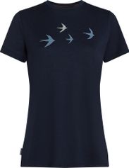 Icebreaker W Mer 150 Tech Lite Short Sleeve Tee Bird Transit Damen Laufshirt