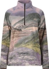 SOS Exo W Printed Half Zip Fleece Damen Midlayer Test