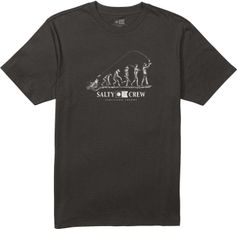 Salty Crew Evolution Theory SS Tee Herren T-Shirt für sämtliche Outdoor Aktivitäten
