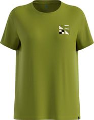 Odlo The Ascent Cotton Blend Nautical Flags T-shirt Damen T-Shirt für sämtliche Outdoor Aktivitäten
