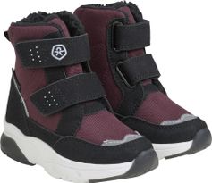 Color Kids Boots W. 2 Velcro & Lights 760104 Kinder Winterstiefel