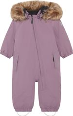 Color Kids Baby Coverall W. Fake Fur 742700 Kinder Skioverall