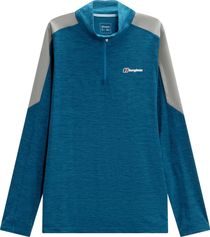 Berghaus Farndale+ LS Half Zip Tech Tee Herren Longsleeve für Freizeit und Outdooraktivitäten