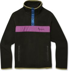 Cotopaxi Teca Fleece Pullover - Womens - Deep Dar Women Damen Midlayer für Outdoor Aktivitäten