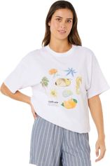 RipCurl Poolside Heritage Tee Damen T-Shirt für sämtliche Outdoor Aktivitäten
