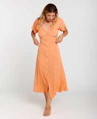 RipCurl Molokaï Short Sleeve Long Dress