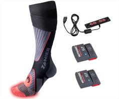 Zanier Heated Socks SET XLP 1P BT Unisex Skisocken