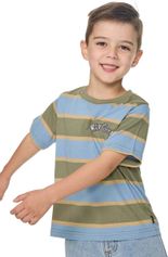RipCurl Ride The Wave Stripe Tee - BOY Jungen T-Shirt für sämtliche Outdoor Aktivitäten