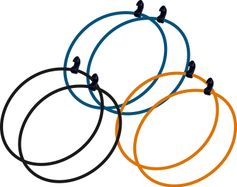 Tatonka Silicone Strap Round 6pcs