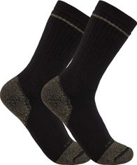Carhartt Midweight Cotton Blend Steel Toe Boot Sock 2 Pair