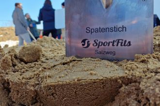 Spatenstich für den neuen SportFits Firmensitz