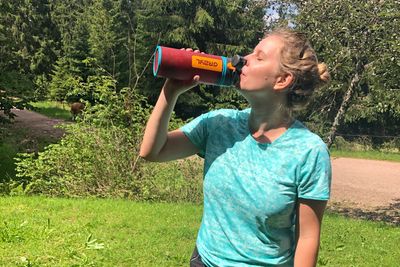 Der Purifier von GRAYL ist gleichzeitig eine Trinkflasche.