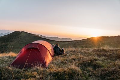 Ein leichtgewichtiges 2-Personen Outdoorzelt
